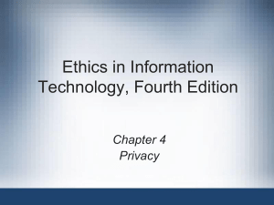 Ethics in Information Technology, Third Edition