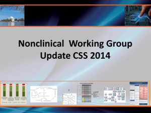Non-Clinical Working Group
