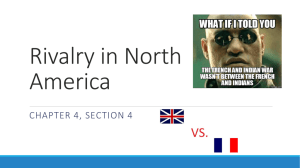 4.4 Rivalry in North America