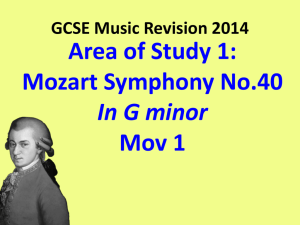 Mozart – Symphony No. 40 in G Minor