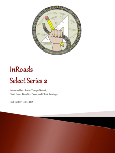 InRoads Manual SS2