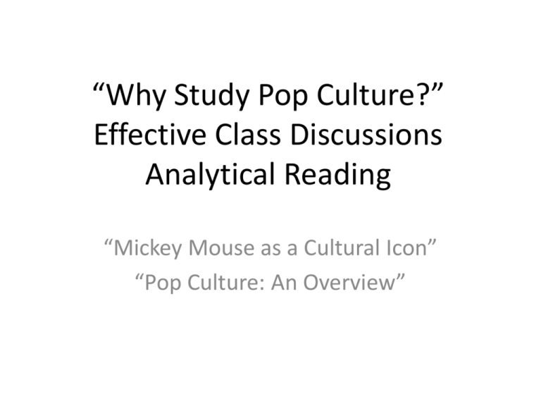 research paper on pop culture