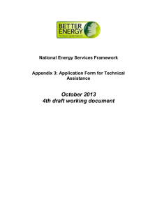 SEI Report Template - the Sustainable Energy Authority of Ireland