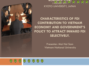 Vietnam country's factors to attract FDI