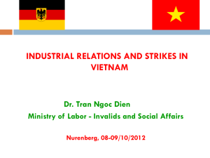 1.2. Industrial relations in the market mechanism in Vietnam