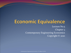 Economic Equivalence