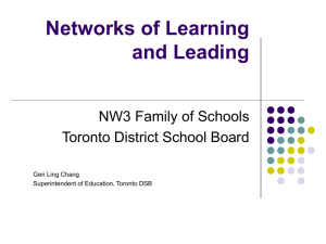 Networks of Learning and Leading