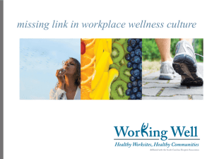 Missing Link in Workplace Wellness Culture