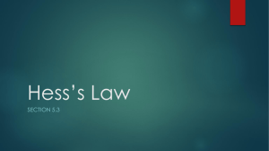 Hess*s Law