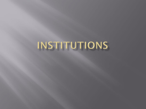 Institutions - MHS