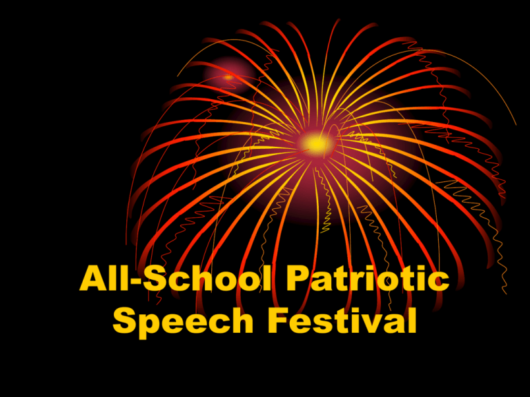 speech festival booklist