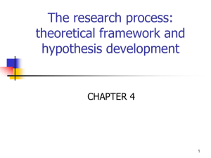 The Research Process Steps 4 and 5 - Research-Seminar-II