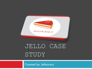 Jello Case Study