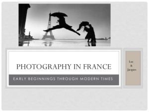 Photography in France