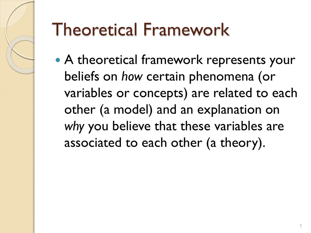 theoretical-framework-research-seminar-ii