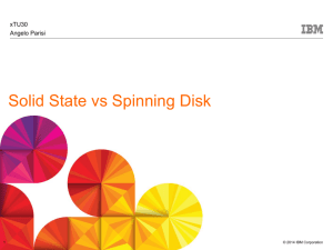 SSD vs Spinning Disk