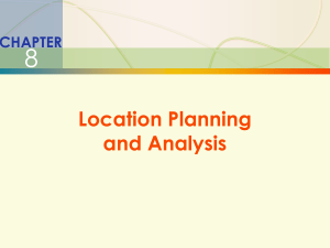 Location Planning and Analysis