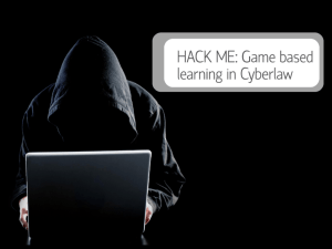 Hack me!! Non-standard game-based learning and teaching in