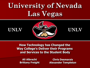 University of Nevada Las Vegas