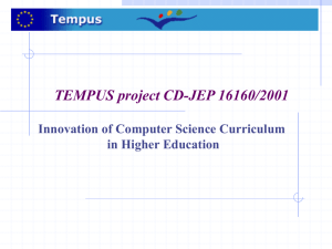 Presentation - Tempus Project Site