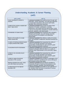 4. Understanding Academic and Career Planning