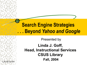 Search Engine Strategies - Library