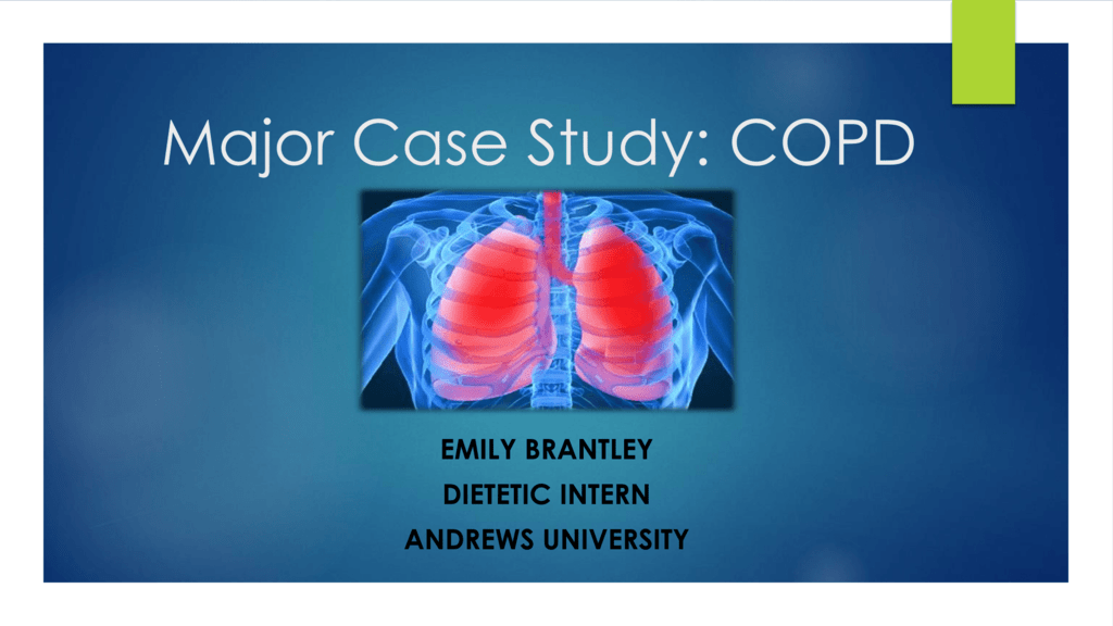 copd diagnosis case study