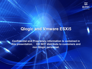 Qlogic and Vmware ESXi5