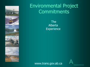 SCOE-SCOD, Snider, Alberta, Enviro Commitments v2