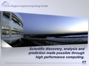 cudaMemcpy - Arctic Region Supercomputing Center
