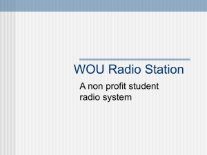 WOU Radio Station