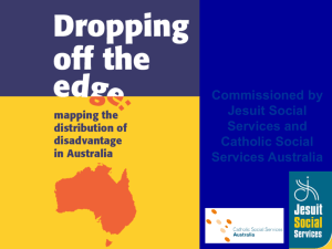 Dropping off the Edge: Mapping Disadvantage in Australia