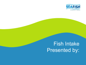 Presentation title - Seafood Training Academy