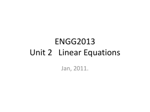 ENGG2013 Lecture 2