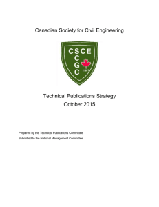CSCE Technical Division and Committee