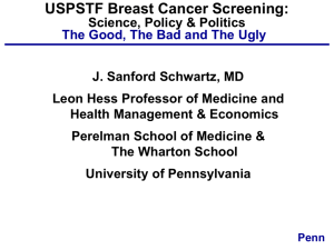 view powerpoint slides - University of Pennsylvania School of