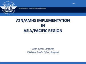 ATN/AMHS Implementation in ASIA/PAC Region
