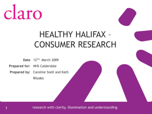 Healthy Halifax research