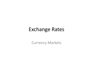 Exchange Rates ppt