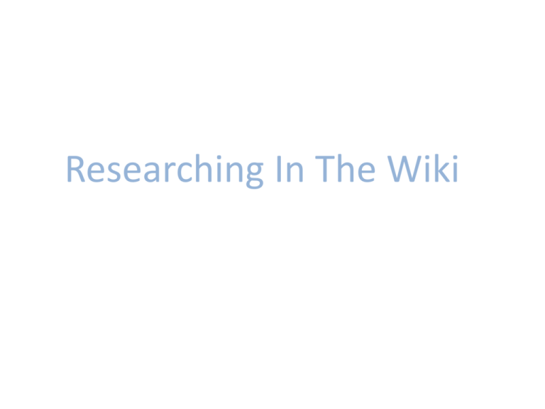 case study research wiki