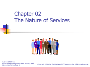The Nature of Services