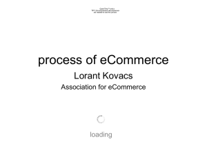 Process of eCommerce