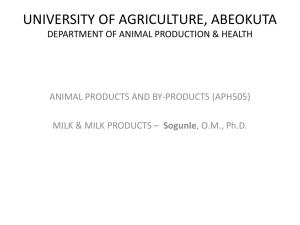 APH505 - The Federal University of Agriculture, Abeokuta
