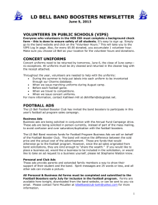 6/5/13 Booster Newsletter