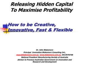 Releasing Hidden Capital To Maximise Profitability