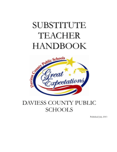 Sub Contacts - Daviess County Public Schools