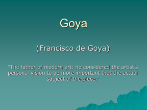 Goya Power Point
