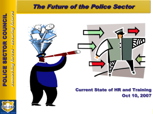 Police Sector Council - Canadian Police Knowledge Network