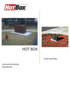 Hot Box - Lewis Marketing Inc.