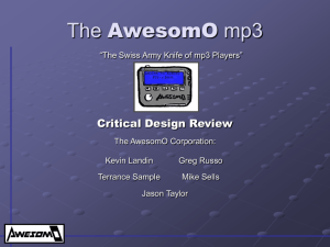The Awesome-O MP3 file